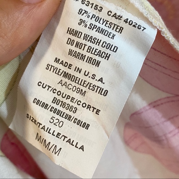 💥FINAL OFFER💥 Boho Halter Floral Top size Medium multicolor made in USA - Picture 6 of 7